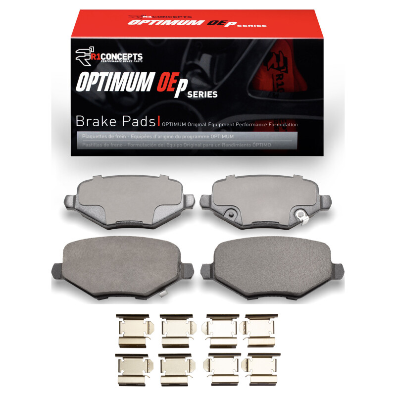 Chrysler Town & Country Brake Pads - Rear - R1 Concepts - Optimum OE - `12-`16